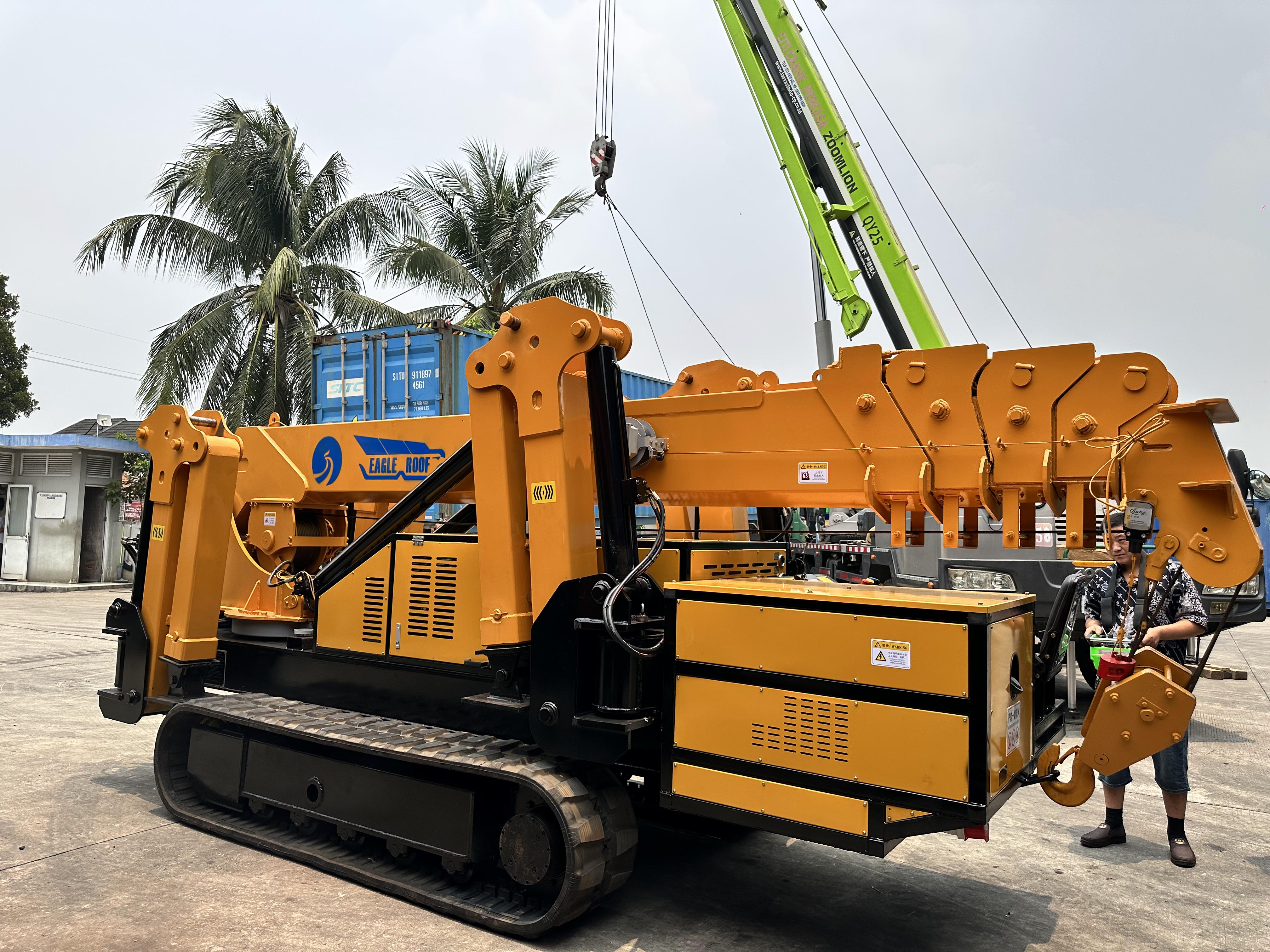 華鷹機(jī)械告訴你什么才叫蜘蛛吊車(chē)嗎？